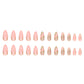Ongles ondulés en forme d'amande, brillants et scintillants